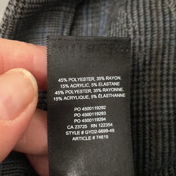 ❗️SOLD❗️Sunday Best Freshman Check Pants Size 6 - Picture 7 of 7